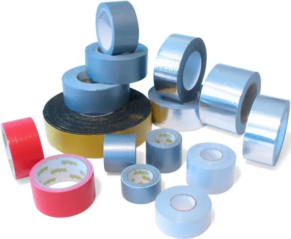 Unipak Textiltejp DUCK Tape 50m 48mm grå 1201650