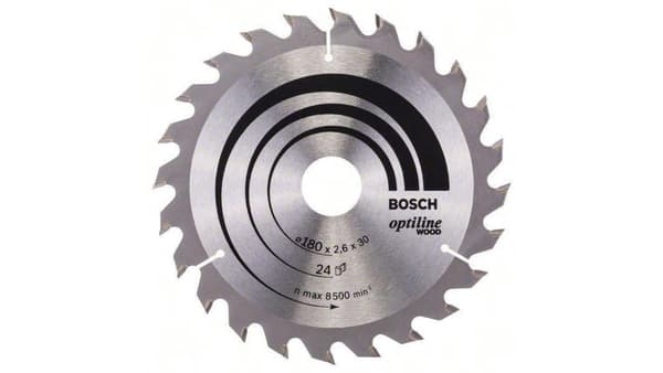 BOSCH RUNDSAV OPTI 180x2,6x30/20x24z