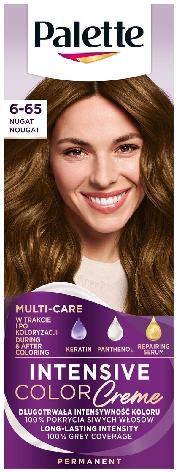 Palette Intensive Color Creme -hiusväri, sävy W5-Nougat