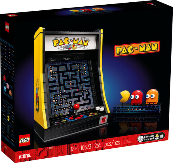 10323 Icons PAC-MAN Kolikkopeli