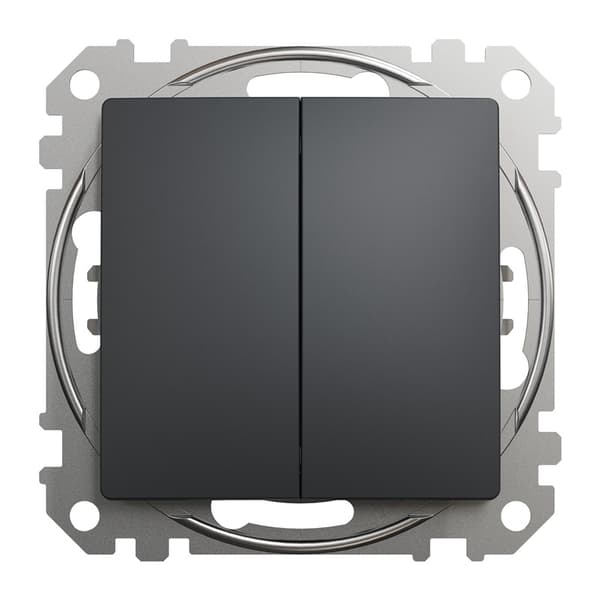Schneider Electric Sedna Design & Elements Sort Antracit T-stik SDD114105