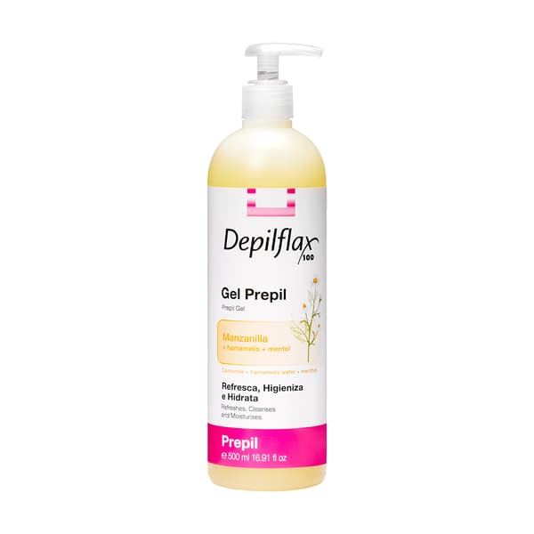 Depilflax 100 gel før hårfjerning 500 ml