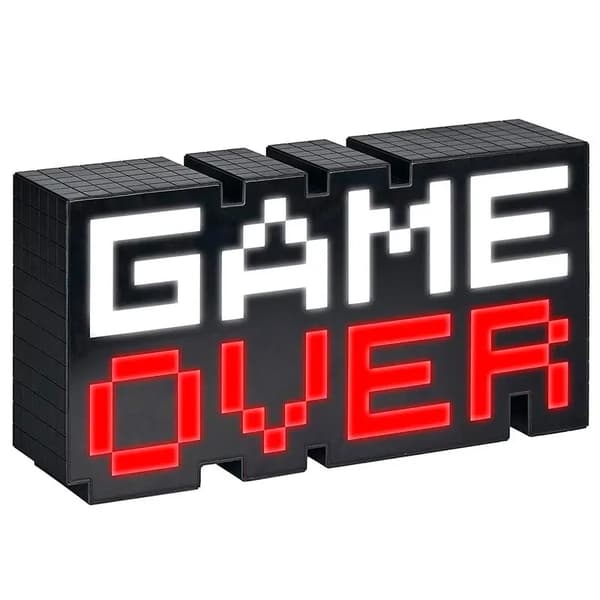 Game Over 8-BIT -lamppu