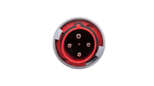Bærbart stik 63A 4P 400V rød IP67 POWER TWIST 034-6