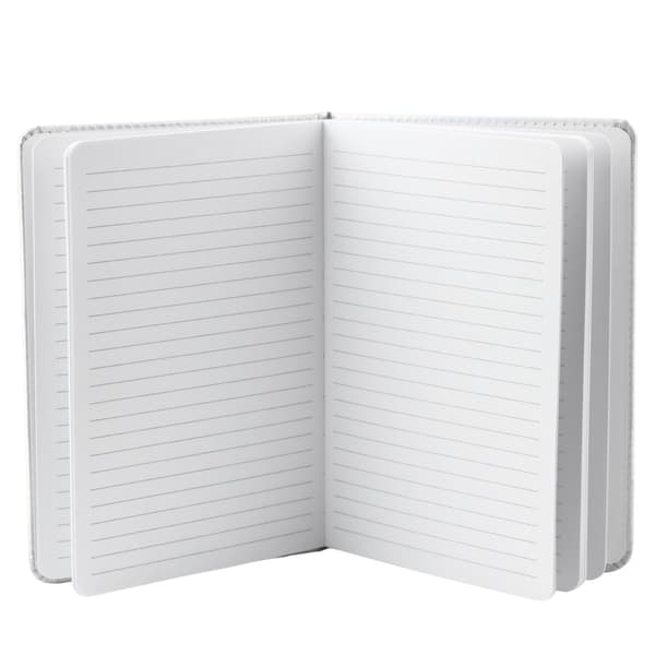 Notesbog Planner Linjeret Bananblade Viskelæder A5 80 Ark