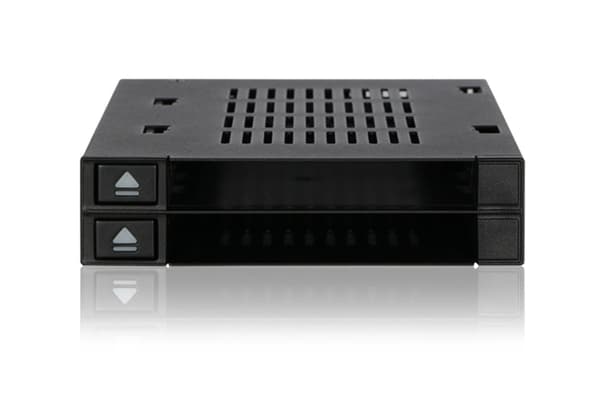 Pocket Icy Dock 2x 2.5\" SATA/SAS Hotswap FlexiDock (MB522SP-B)
