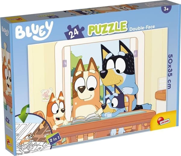Dubbelsidiga pussel Plus 24el Bluey 99566 LISCIANI