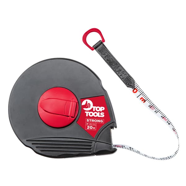 Top Tools Glasband Måttband 20m Blå 28C512