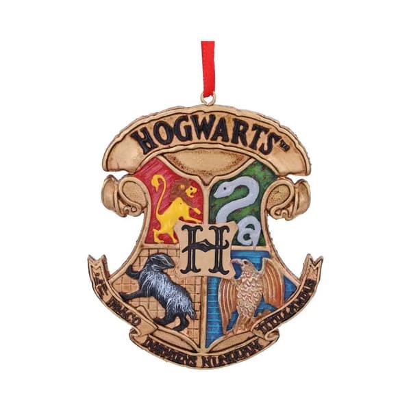 NEMESIS NOW Harry Potter Hogwarts Vapensköld Hängande Prydnad