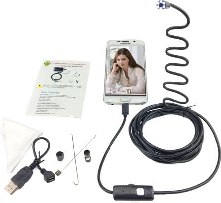 Xrec Endoskop/Inspektionskamera för Android USB 5m 5.5mm