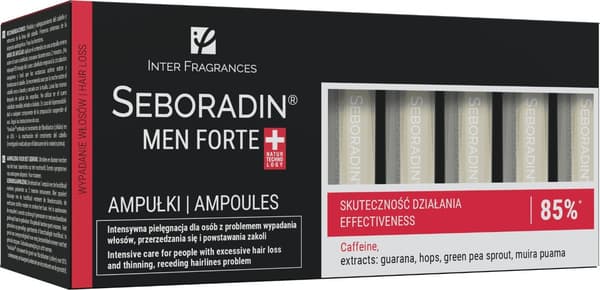 Seboradin_men Forte hårampuller til mænd 14 x 5,5ml