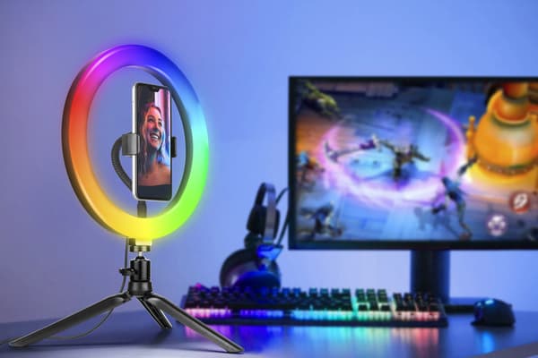Tracer RGB Ring 26cm Ringlampe med stativ (TRAOSW46807)