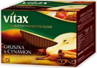 Vitax TEA VITAX PÄRON & KANEL 15 PÅSAR I KOPPLINGAR 6619762