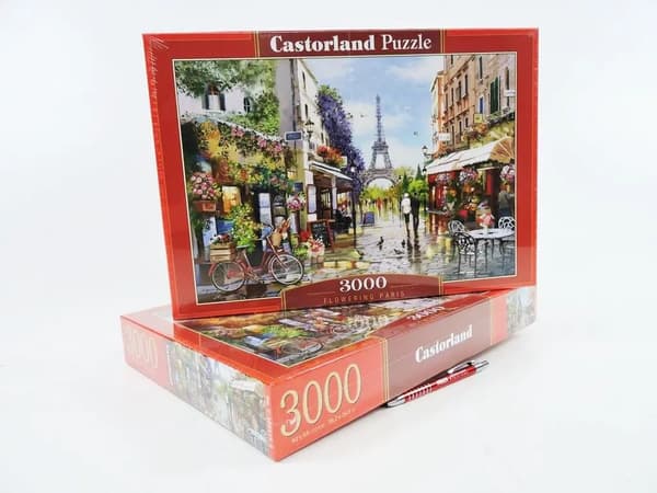 Puslespil 3000 Blomstrende Paris CASTOR