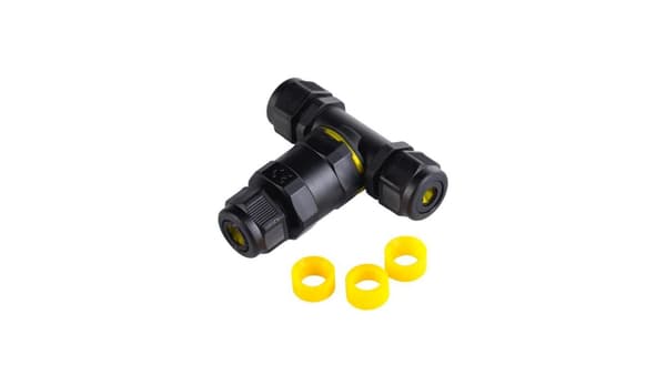 Rullkabelmuff typ T 3x2,5 kort IP68 MKT-3B-K