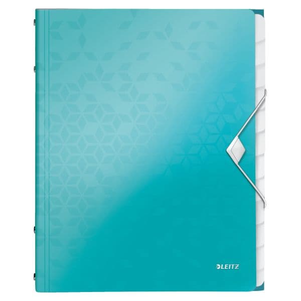 Leitz BRIEFCASE MED VISKELÆDER LEITZ WOW 12 COVER, TURKIS