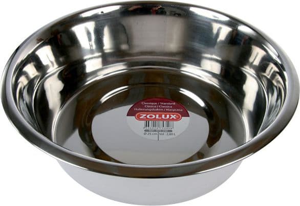 Zolux Skål Inox O 29cm 4 l