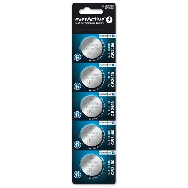 EverActive-paristo CR2450 5 kpl