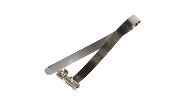 Båndjordklemme til rør 3/8 - 6 tommer rustfrit stål 5057558