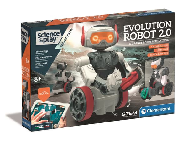Clementoni Scientific Fun. EVOLUTION ROBOT 2.0 50818