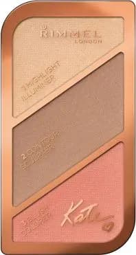 Rimmel Kate Sculpting Kit Ansiktskonturpalett 002 Coral Glow 18.5g