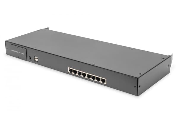 DIGITUS Professional DS-72216 - KVM-switch - 8 portar - rackmonterbar