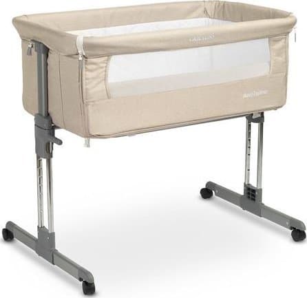 Barnevogn Caretero CRIB SLEEP2GETHER BEIGE