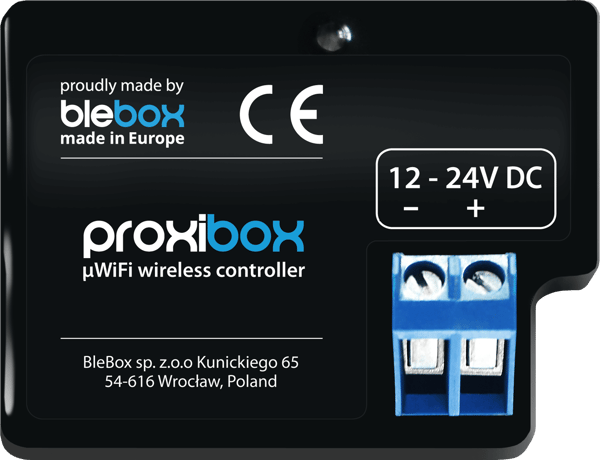 Proxibox proxibox -läheisyysanturi WiFi Bleboxilla