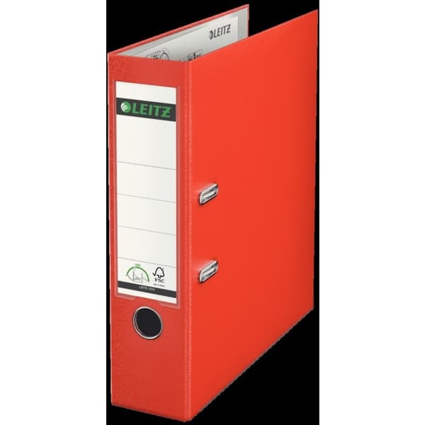 Kansio Leitz A4 80mm punainen (263822a)