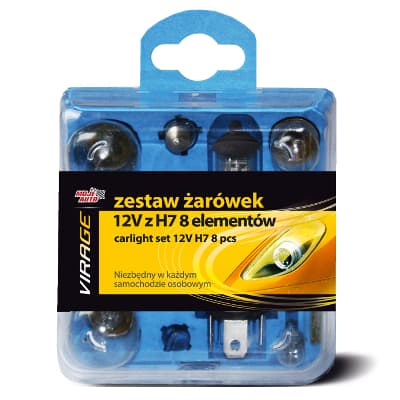 12V LAMPSATS H7 8 DELAR