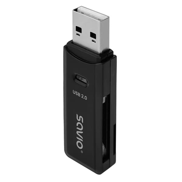 SD-kortlæser SAVIO AK-63, USB 2.0