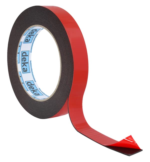 DUBBELHÄFTANDE NERO SKUMTEJP SVART 19MM*5M