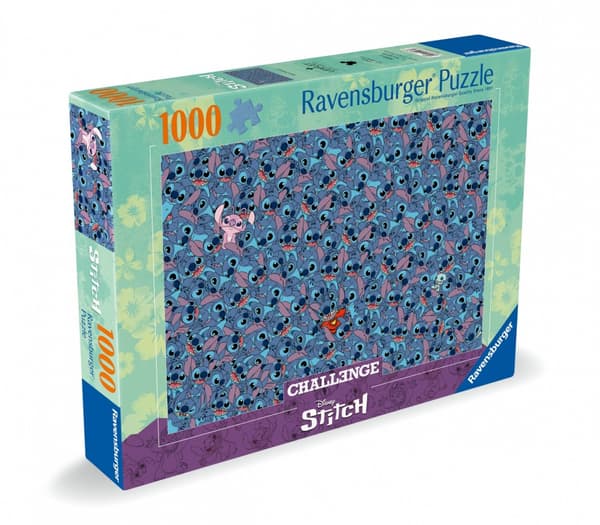Puslespil 1000 Udfordring Stitch