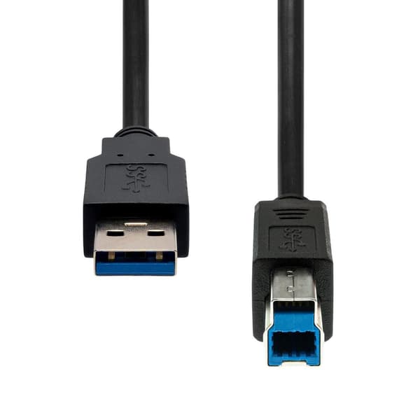 ProXtend USB 3.2 Gen1 Kabel A til B M/M Sort 5M