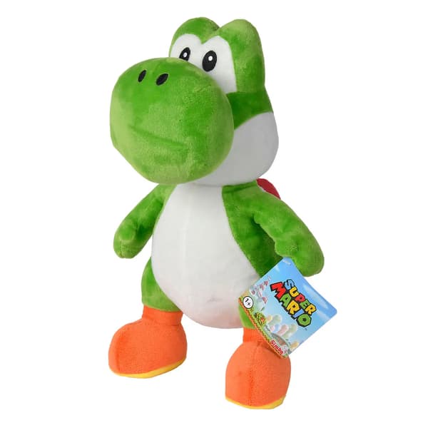 Super Mario Bros Luigi pehmolelu 30cm