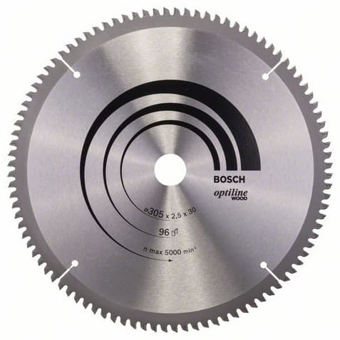 Bosch Optiline Wood rundsavsklinge - f