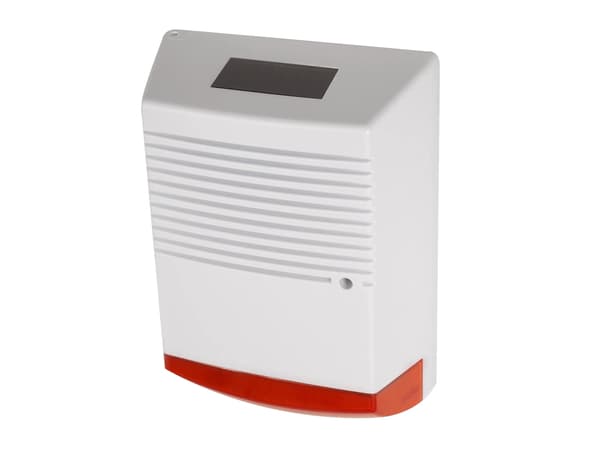Maclean DC3300 Attrap Solcelle Alarm Sirene Stor Professionel