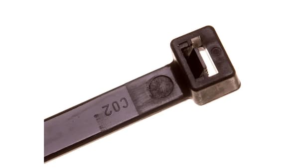 Kabelbinder 8mm 450mm sort UV 450/ 8 OZC 80-450 25.143 /50 stk. /