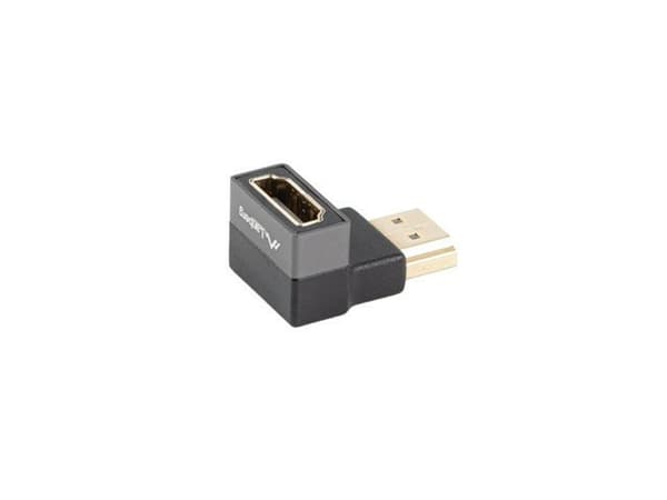 Sovitin HDMI (M) -HDMI (F) 8K akseli alumiini hopea
