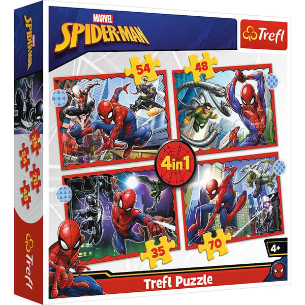 4i1 Heroisk Spider-Man PUZZLE TREFL
