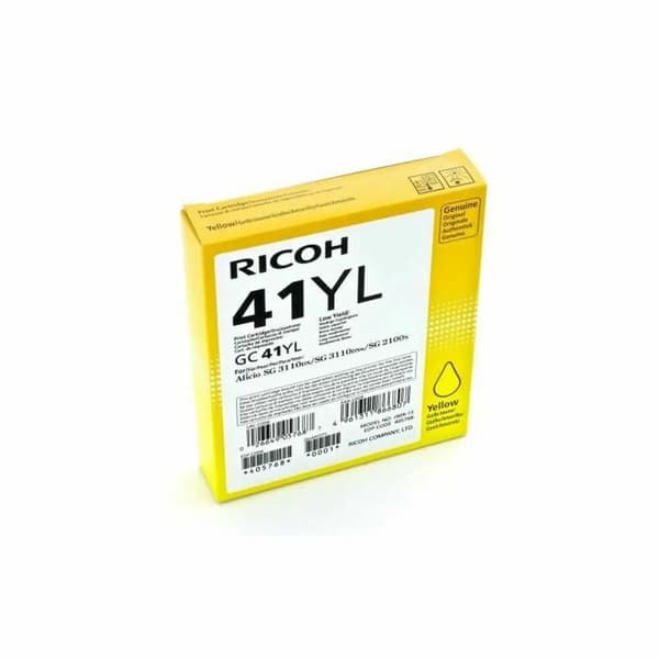 Ricoh GC 41YL - Lav kapacitet - gul - original - blækpatron