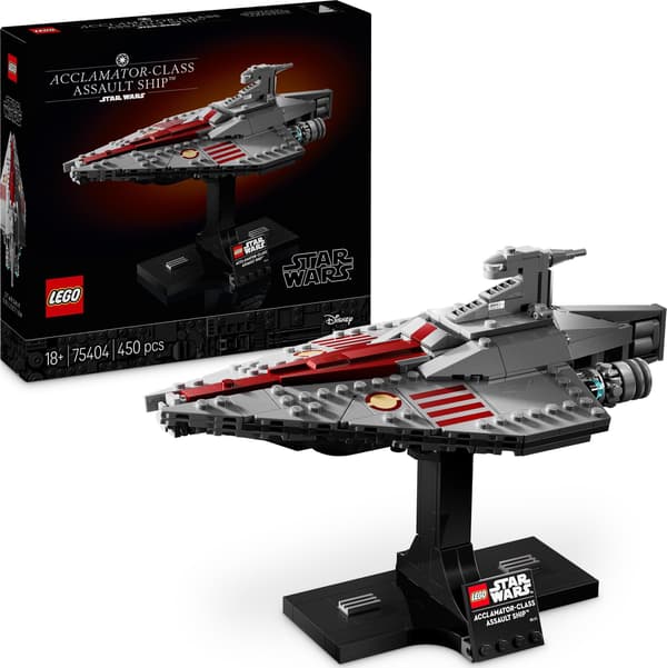 LEGO® Star Wars Acclamator-klass attackfartyg™, 450 delar