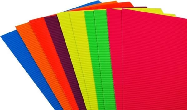 A4 wellpapp fluo 10st