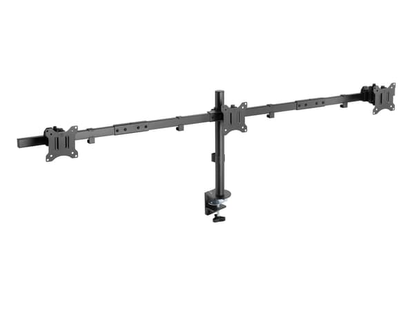 Equip 650158 skærmbeslag og -stativer 81,3 cm (32") Sort Skrivebord