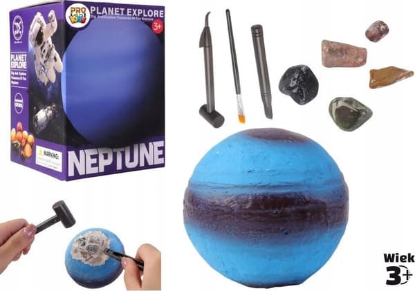 Mineraalien kaivaminen Neptunus-planeetalla