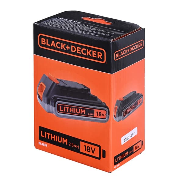 Black&Decker Li-ion-akku 18V 2,5Ah (BL2518)