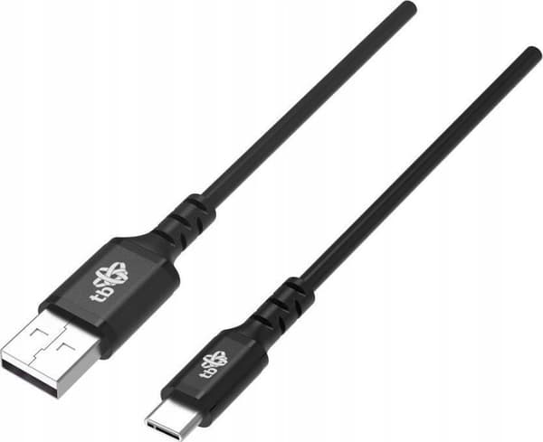 USB-USB C -kaapeli 1,5 m silikoni musta