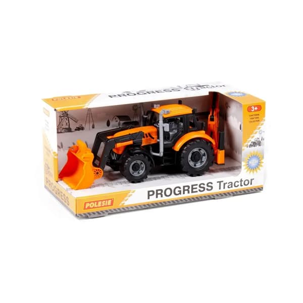 TRAKTOR GRÄVMASKIN SLÄPVAGN 31X15X15 PROGRES POM WADE