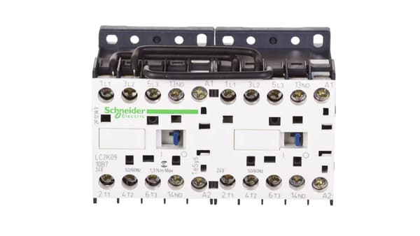 Vändkontaktor 9A 4kW 24V AC LC2K0910B7