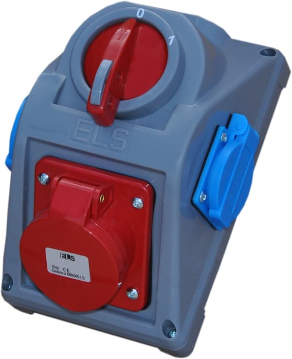 Tavle COMBO 16/5 0-1 2x230V IP44